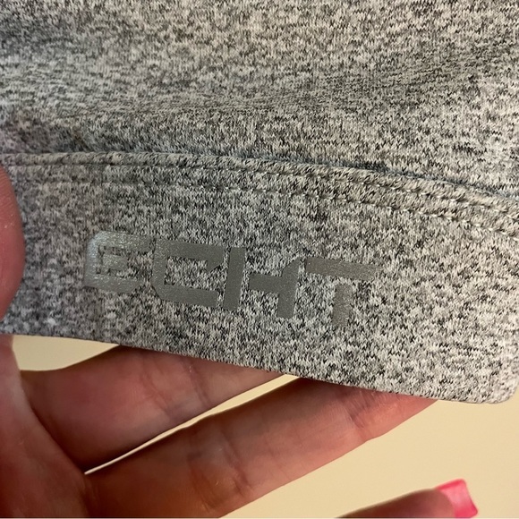 Women's Echt Wild Sports Bra Grey Size L - Picture 7 of 9